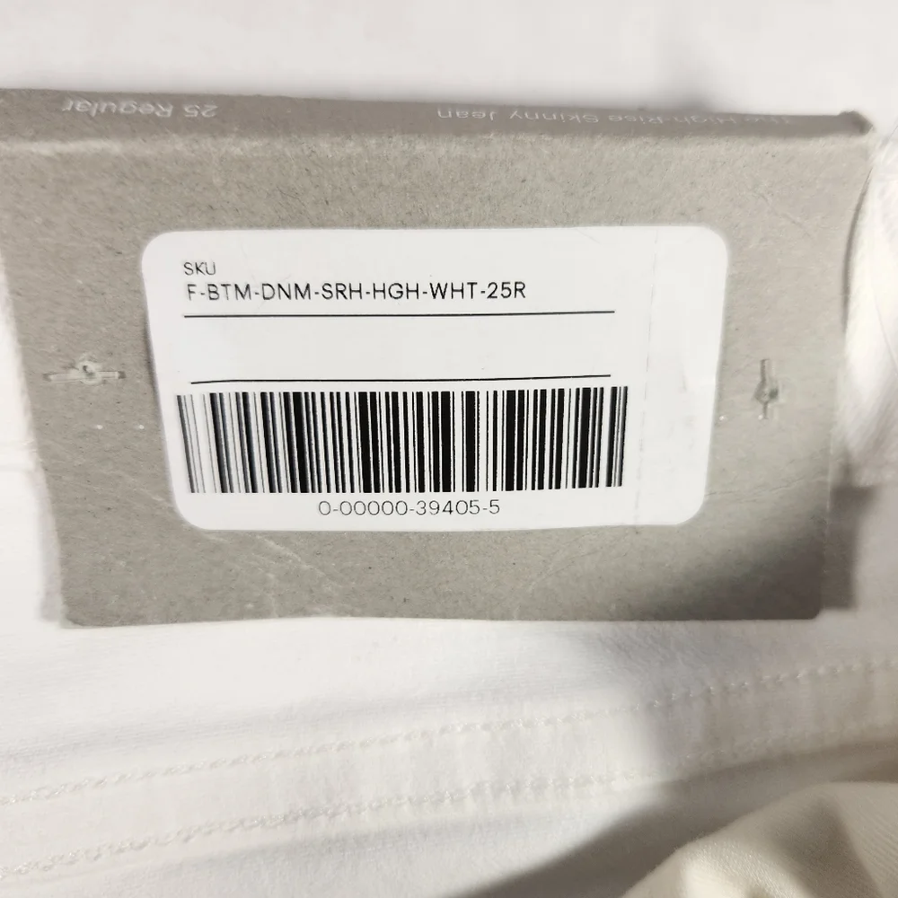 NWT Women's Everlane The High Rise Skinny Jeans - Picture 4 of 9